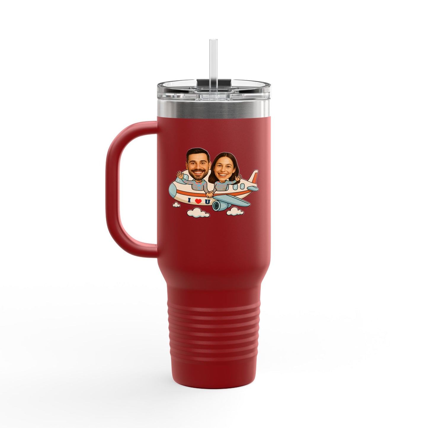 Let’s Travel the World Together | Insulated Travel Mug | My Love Collection