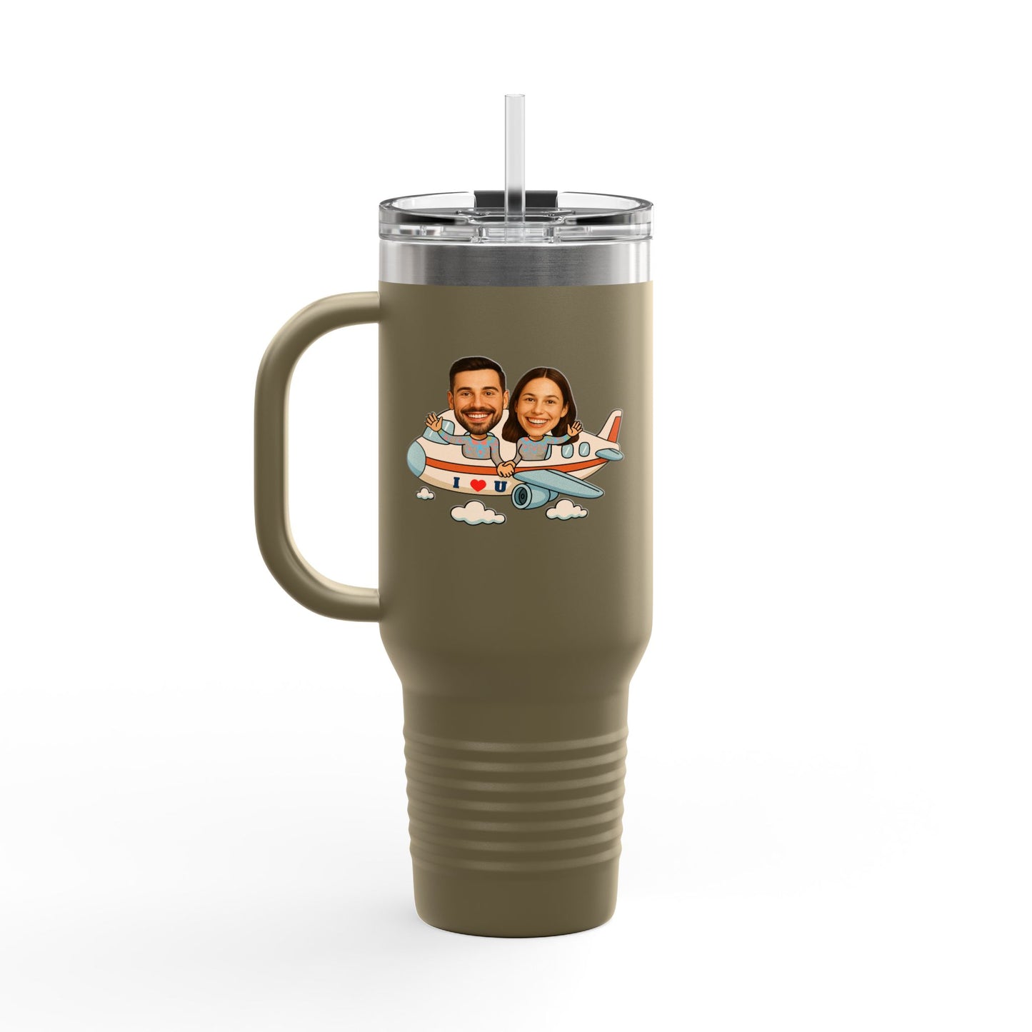 Let’s Travel the World Together | Insulated Travel Mug | My Love Collection