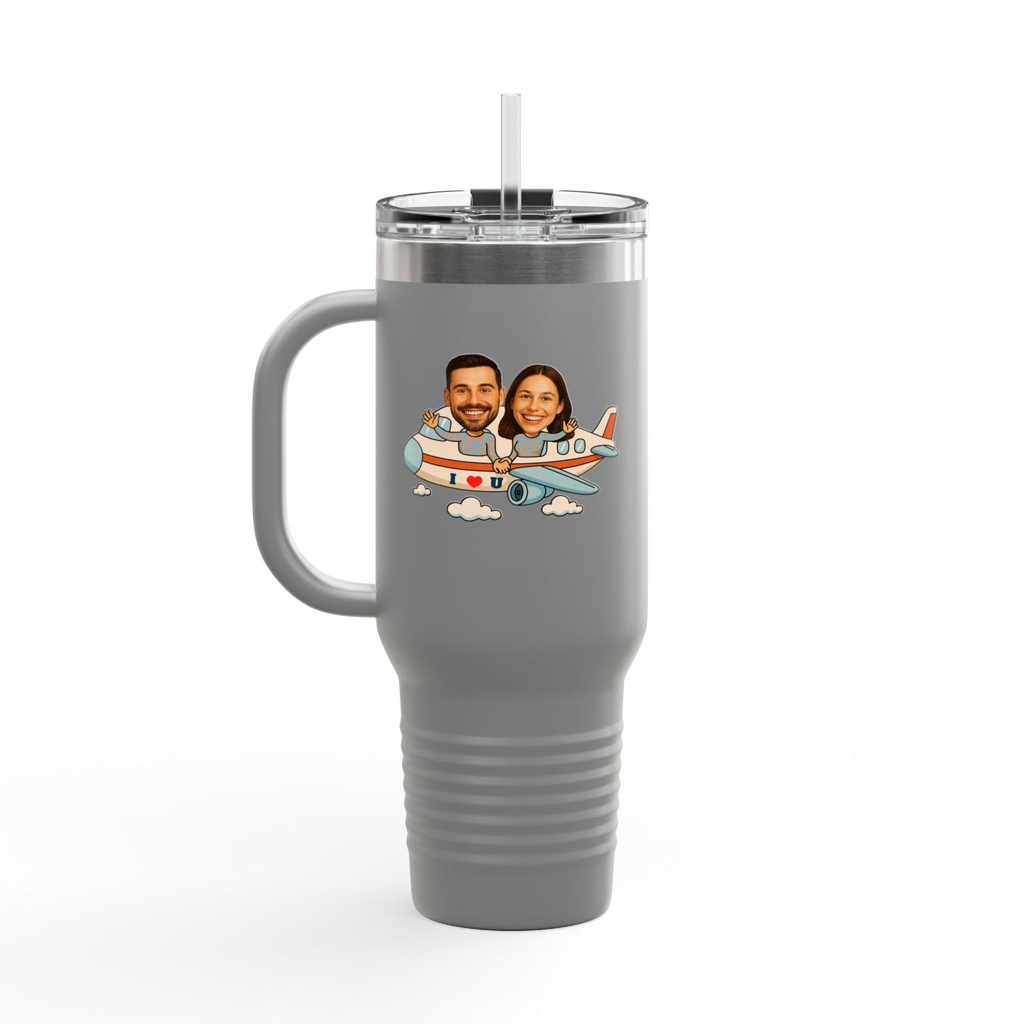 Let’s Travel the World Together | Insulated Travel Mug | My Love Collection