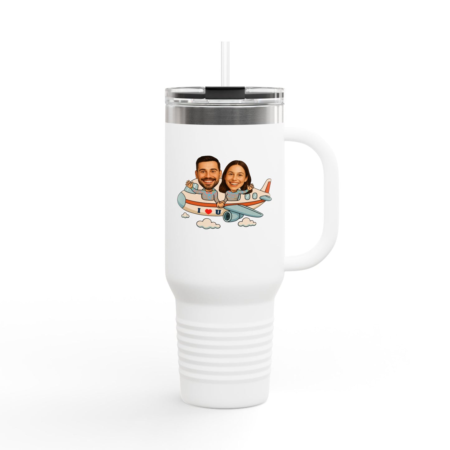 Let’s Travel the World Together | Insulated Travel Mug | My Love Collection