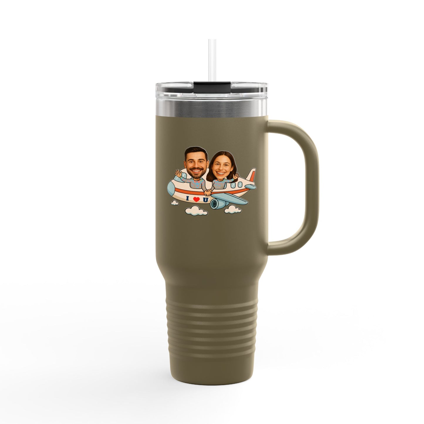 Let’s Travel the World Together | Insulated Travel Mug | My Love Collection