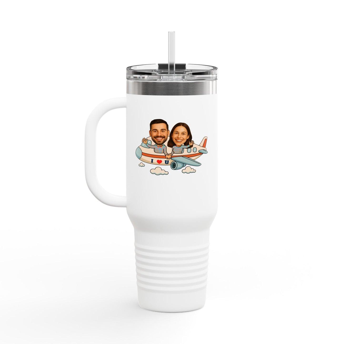 Let’s Travel the World Together | Insulated Travel Mug | My Love Collection