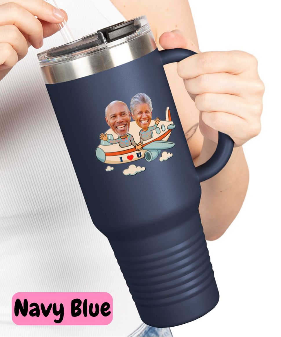 Let’s Travel the World Together | Insulated Travel Mug | My Love Collection