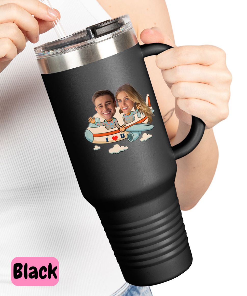 Let’s Travel the World Together | Insulated Travel Mug | My Love Collection