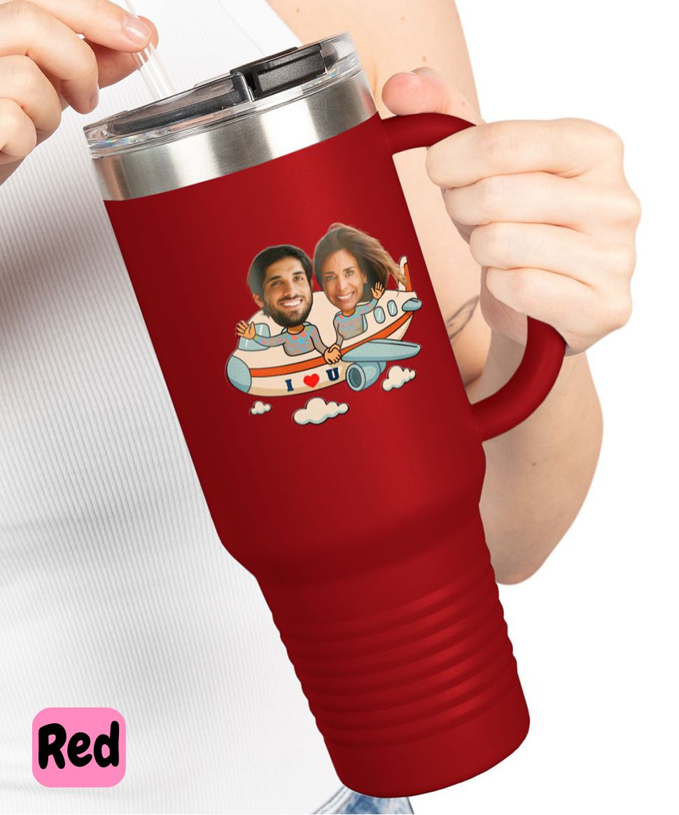 Let’s Travel the World Together | Insulated Travel Mug | My Love Collection