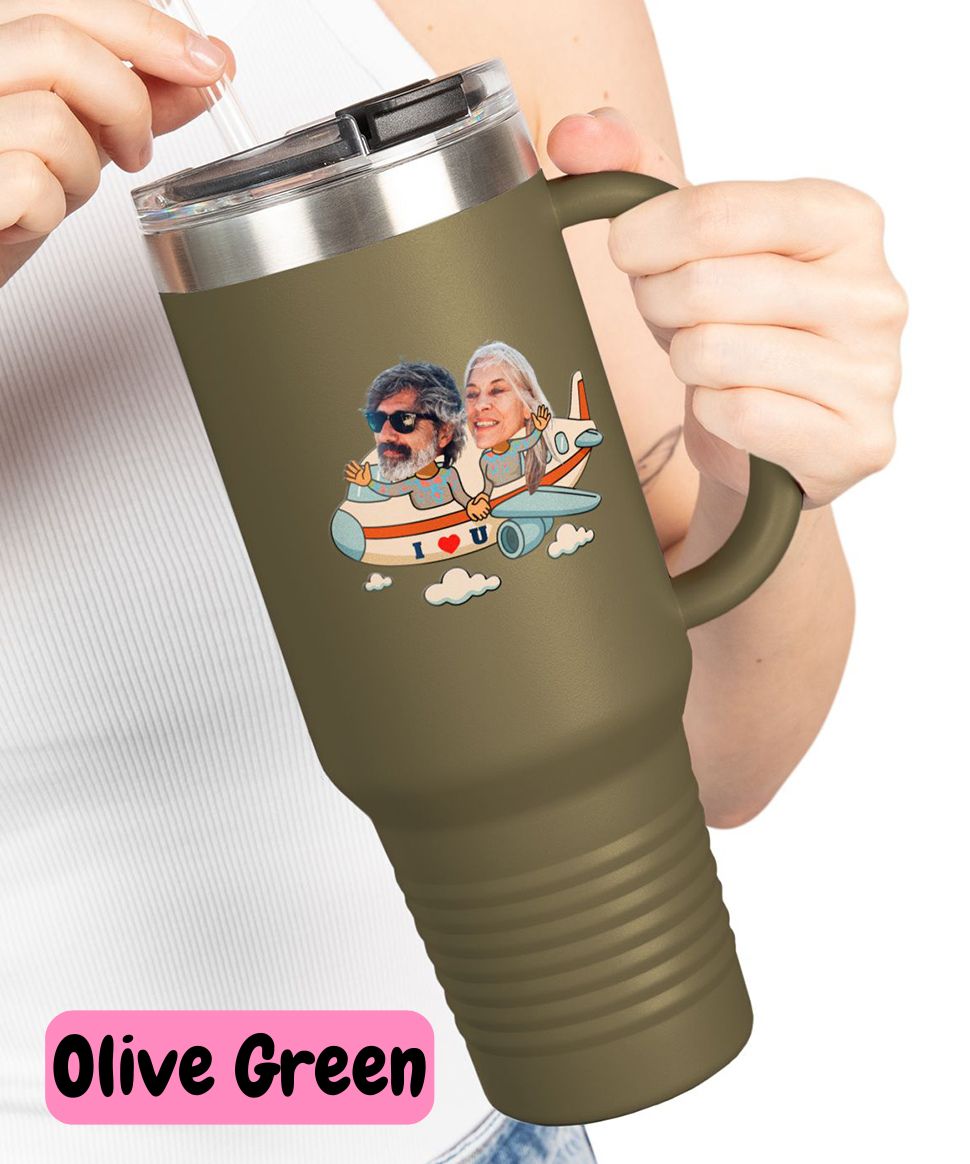 Let’s Travel the World Together | Insulated Travel Mug | My Love Collection