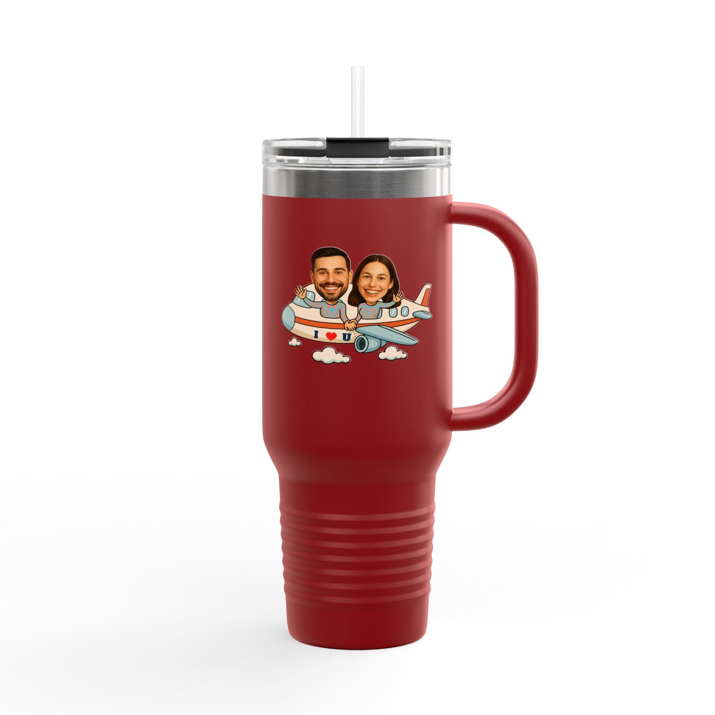 Let’s Travel the World Together | Insulated Travel Mug | My Love Collection