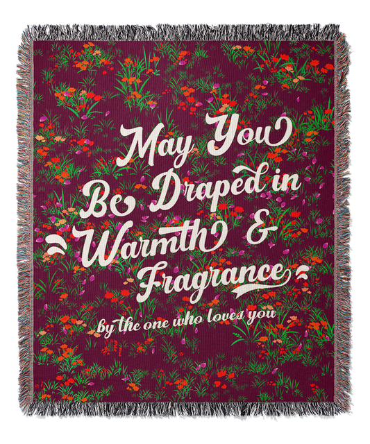 The Warmest Wishes | Woven Blanket | Gardening Collection