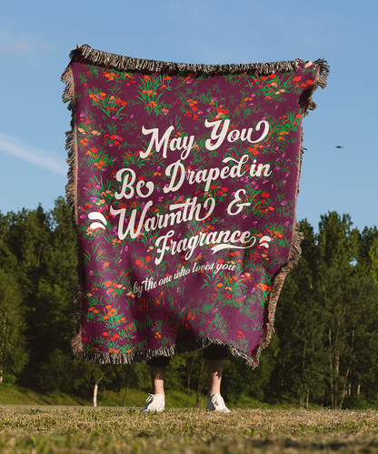 The Warmest Wishes | Woven Blanket | Gardening Collection