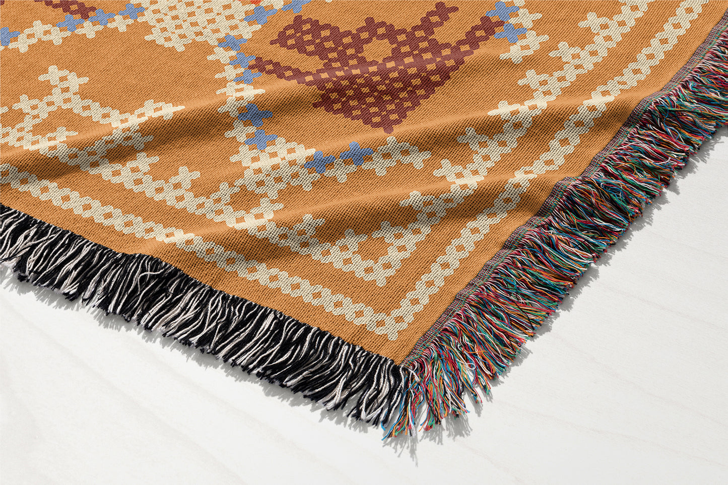 Dogs and Paws |  Woven Blanket | Pet Collection