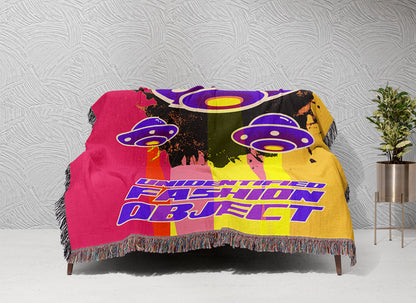 Unidentified Fashing Object |  Woven Blanket | UFO Collection